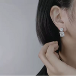 Boucles d'oreilles en argent Sterling 925