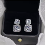 Boucles d'oreilles en argent Sterling 925